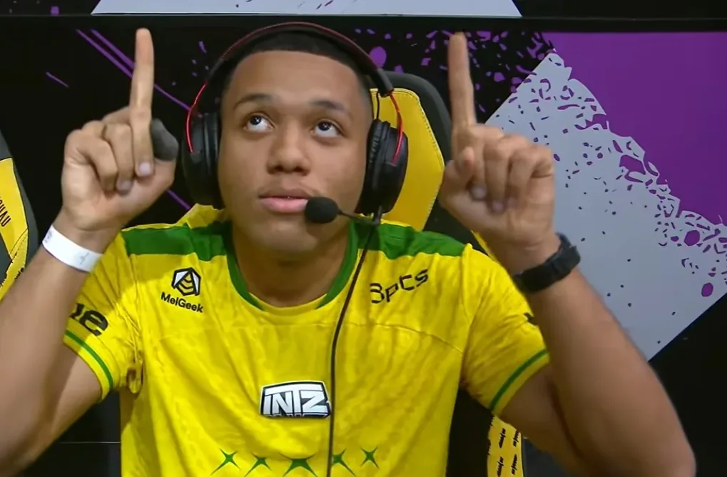 Atleta de Free Fire da INTZ